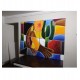 Quadro decorativo pintado a mão releitura de Tarsila do Amaral por Katia Almeida , O Abaporu  140x180 