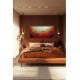 Quadro decorativo pintado a mão tema arvores e passarinhos estilo moderno 2a 60x120 