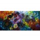 Quadro decorativo abstrato  mandalas 60x120 código 1154