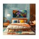 Quadro decorativo abstrato  mandalas 60x120 código 1154
