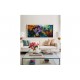 Quadro decorativo abstrato  mandalas 60x120 código 1154