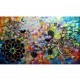 Quadro decorativo abstrato  mandalas 60x100