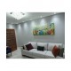 Quadro pintado a mão arvore e passarinhos medida 70x160