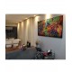 Quadro abstrato pinceladas multicores estilo A medida 80x150 