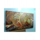 Quadro abstrato pinceladas multicores estilo A medida 100x180