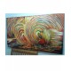 Quadro abstrato pinceladas multicores estilo A medida 100x180