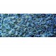 Quadro abstrato estilo pollock pintado a mão de forma gestual 50x120 