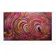 Quadro abstrato pinceladas multicores estilo A medida 70x120 