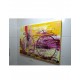 Quadro decorativo pintado a mão tema bike, ciclismo, bicicleta, abstrato,quadro original,medida  70x100