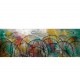 Quadro decorativo pintado a mão tema bike, ciclismo, bicicleta, abstrato,original, medida 70x180 