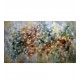 Quadro abstrato multicolorido pintado a mão ( cores 2a) 70x120 
