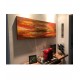 Quadro decorativo pintado a mão peixes 2b medida 50x140