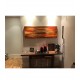 Quadro decorativo pintado a mão peixes 2b medida 50x140