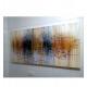 Quadro decorativo pintado a mão peixes 2b medida 60x120 