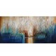 Quadro santa ceia fundo abstrato colorido 2b cor b medida  50x120 