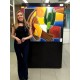 Quadro decorativo pintado a mão releitura de Tarsila do Amaral por Katia Almeida , O Abaporu  100x120 