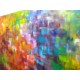 Quadro abstrato pinceladas multicores estilo b medida 80x160 código 1158