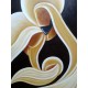 Quadro decorativo sagrada família pintado a mão,estilo cubista,moderno,medida 50x70 
